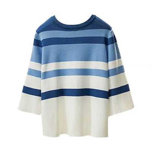 2021 new spring and autumn new ladies around the neck striped pullover sleeve horn sweater h00213, White;black
2021 new spring and autumn new ladies around the neck striped pullover sleeve horn sweater h00213, White;black