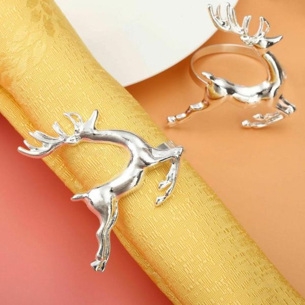 new christmas napkin holder alloy high-quality cute durable delicate deer napkin ring for bar restaurant christmas party dinner
new christmas napkin holder alloy high-quality cute durable delicate deer napkin ring for bar restaurant christmas party dinner