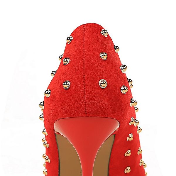 women 9cm high heels rivets glitter blue green red pumps lady plus size studded wedding low talon heels scarpins prom shoesmultifunction, Black
women 9cm high heels rivets glitter blue green red pumps lady plus size studded wedding low talon heels scarpins prom shoesmultifunction, Black