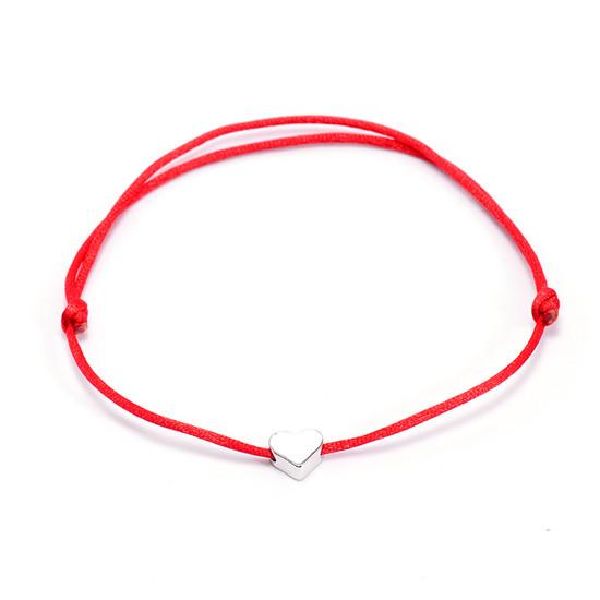 2022 new gold color heart bracelet silver handmade jewelry multicolor rope adjustable string lucky bracelet for women children, Golden;silver
2022 new gold color heart bracelet silver handmade jewelry multicolor rope adjustable string lucky bracelet for women children, Golden;silver