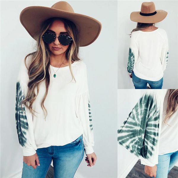 loose casual tees spring new womens designer print tshirt long sleeve crew neck fashion cloting, White
loose casual tees spring new womens designer print tshirt long sleeve crew neck fashion cloting, White