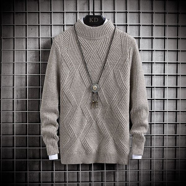 2021 new new sweater men fit knitted solid o-neck male long sleeve argyle autumn casual knitwear loose warm mens clothing ybnk, White;black
2021 new new sweater men fit knitted solid o-neck male long sleeve argyle autumn casual knitwear loose warm mens clothing ybnk, White;black