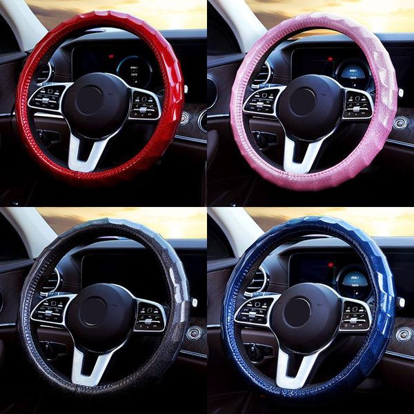 9 colors new fashion car steering wheel cover universal four seasons antiskid steering wheel protector for men women girls wave
9 colors new fashion car steering wheel cover universal four seasons antiskid steering wheel protector for men women girls wave