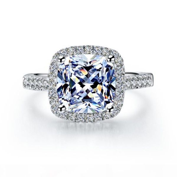 K Luxury 3 Carat Sona Simulated Diamond Engagement Rings Princess Cut Cushion Ring Women Synthetic Diamond Engagement Wedding Ring
K Luxury 3 Carat Sona Simulated Diamond Engagement Rings Princess Cut Cushion Ring Women Synthetic Diamond Engagement Wedding Ring