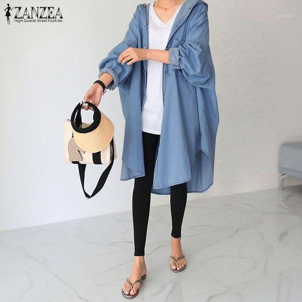 denim blue irregular coats 2020 zanzea women's outwear cardigans sleeve jackets female hooded tunic hoody oversized 5xl1, Black;brown
denim blue irregular coats 2020 zanzea women's outwear cardigans sleeve jackets female hooded tunic hoody oversized 5xl1, Black;brown