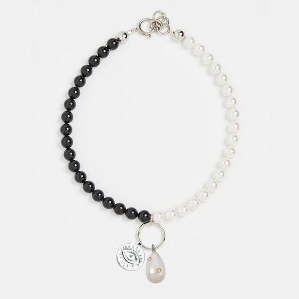 chokers jewelry gift fashion black white pearl asymmetry beads choker necklace wholesale women 2021 evil eye charms pendant necklace1, Golden;silver
chokers jewelry gift fashion black white pearl asymmetry beads choker necklace wholesale women 2021 evil eye charms pendant necklace1, Golden;silver