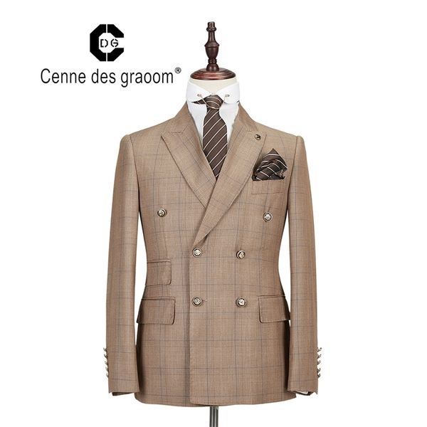 cenne des graoom new men suit plaid double breasted two pieces slim fit wedding party singer costume dg-188 201105, White;black
cenne des graoom new men suit plaid double breasted two pieces slim fit wedding party singer costume dg-188 201105, White;black