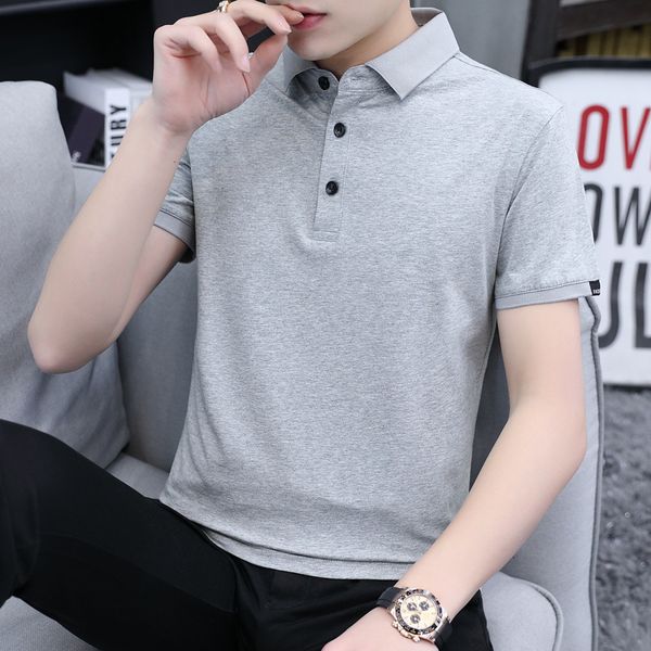 men's summer brand clothing cotton casual male shirts short sleeve breathable soft polo shirt men fashions, White;black
men's summer brand clothing cotton casual male shirts short sleeve breathable soft polo shirt men fashions, White;black