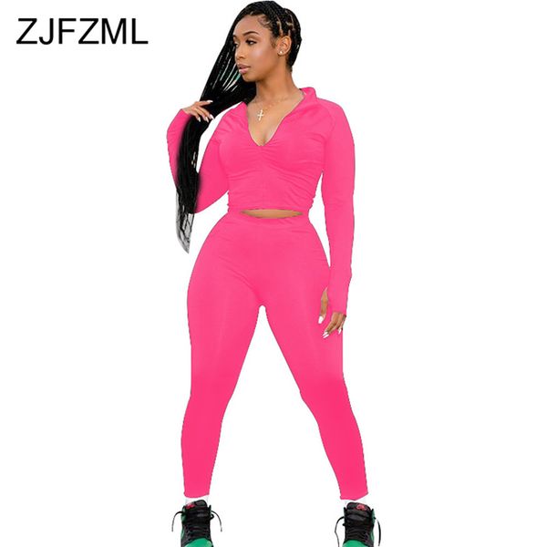 finger hole long sleeve co-ord sets spring fall clothes for women turtleneck zip-up crop and legging activewear outfit c0123, Gray
finger hole long sleeve co-ord sets spring fall clothes for women turtleneck zip-up crop and legging activewear outfit c0123, Gray