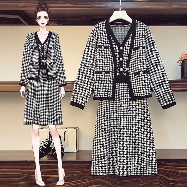 aq7tg large size slimming clothing and autumn 2020 winter new fat sister graceful women's waist knitted belly covering two-piece suit l, Gray
aq7tg large size slimming clothing and autumn 2020 winter new fat sister graceful women's waist knitted belly covering two-piece suit l, Gray