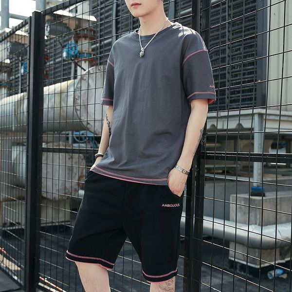 marchwind 2020 men's men's summer short sleeve t shirts hip hop suit set men sportswear sets men's clothing fashion desi, Gray
marchwind 2020 men's men's summer short sleeve t shirts hip hop suit set men sportswear sets men's clothing fashion desi, Gray