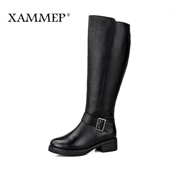 boots xammep brand women winter shoes knee women's natural wool genuine leather boot1, Black
boots xammep brand women winter shoes knee women's natural wool genuine leather boot1, Black