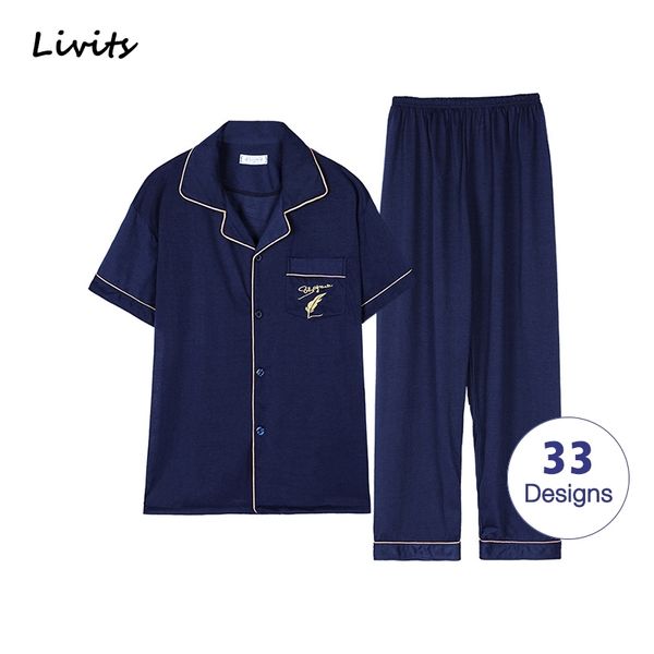 men's pajamas sets cotton pyjamas nightwear sleepwear home wear underwear short sleeve striped plaid casual for male sa0843-1 t200813, Black;brown
men's pajamas sets cotton pyjamas nightwear sleepwear home wear underwear short sleeve striped plaid casual for male sa0843-1 t200813, Black;brown