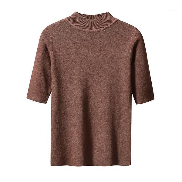 2020 autumn winter women sweaters half sleeve ins women turtleneck knit sweaters1, White;black
2020 autumn winter women sweaters half sleeve ins women turtleneck knit sweaters1, White;black