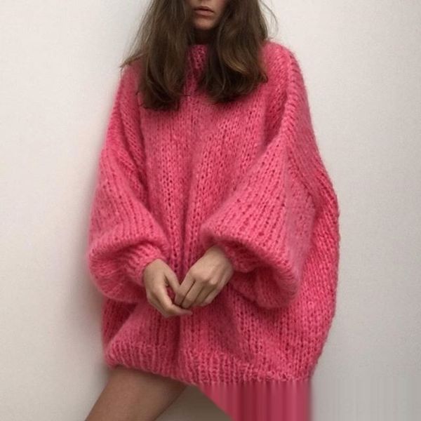 new style of autumn and winter 2020 sweater lantern sweaterhand knitted mohair lantern sleeve sweater for women kcpqi, White;black
new style of autumn and winter 2020 sweater lantern sweaterhand knitted mohair lantern sleeve sweater for women kcpqi, White;black