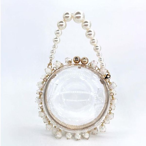 transparent pearl handle fashion women handbag shoulder bag party purse clutch bag evening round tote1
transparent pearl handle fashion women handbag shoulder bag party purse clutch bag evening round tote1