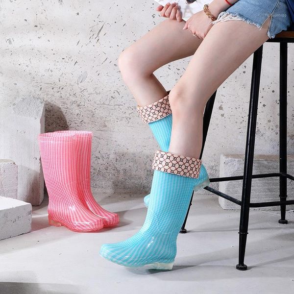 boots women's high tube waterproof rain lattice anti-slip wear-resistant fashion quality pvc water shoes1, Black
boots women's high tube waterproof rain lattice anti-slip wear-resistant fashion quality pvc water shoes1, Black