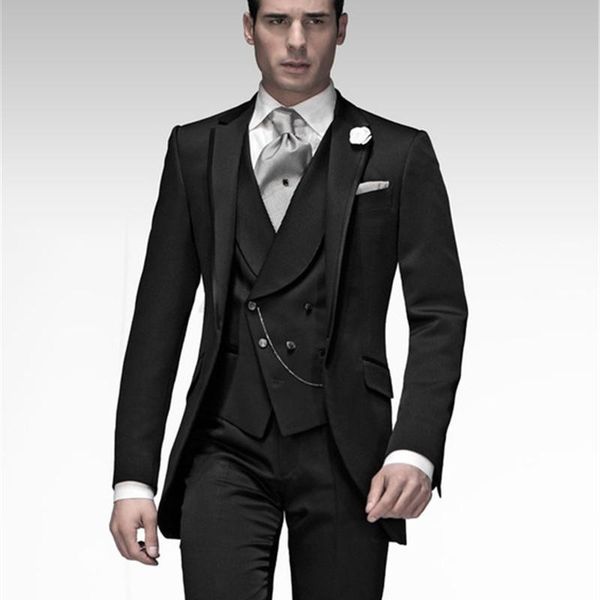 costume homme mens suit (jacket+pants+vest+tie) groom tuxedo black groomsmen wedding/dinner suits man bridegroom, White;black
costume homme mens suit (jacket+pants+vest+tie) groom tuxedo black groomsmen wedding/dinner suits man bridegroom, White;black