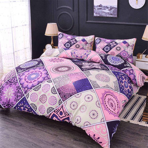 zeimon soft home textiles 2/3pcs microfiber geometric mandala 3d hd pattern duvet cover with pillow case for bedroom decor
zeimon soft home textiles 2/3pcs microfiber geometric mandala 3d hd pattern duvet cover with pillow case for bedroom decor