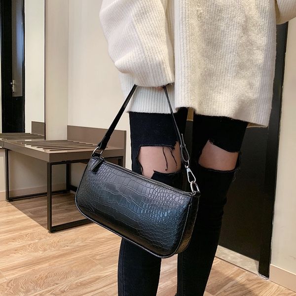 w9q2h fashion cool stone pattern artistic women's bag menderya simple and japanese style korean personality crossbody chest shoulder st