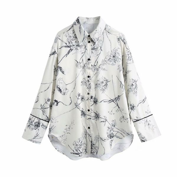 2021 new womens blouse suits wear suit spring print down shirts +elastic waist wide leg pants piece sets d1wb, White
2021 new womens blouse suits wear suit spring print down shirts +elastic waist wide leg pants piece sets d1wb, White
