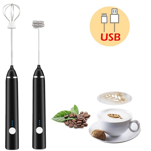 3-speed egg beater coffee mixer heads eggbeater mini electric foam maker frother stirrer usb charging food blender whisk q0109
3-speed egg beater coffee mixer heads eggbeater mini electric foam maker frother stirrer usb charging food blender whisk q0109