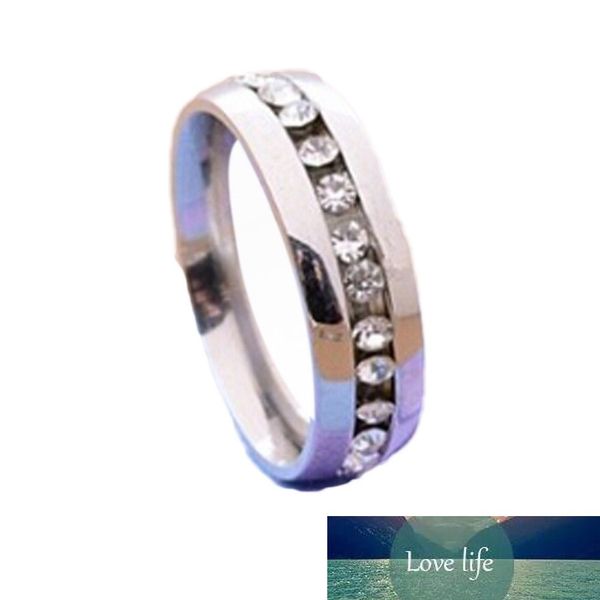 classical single row zircon cz ring stainless steel finger rings fashion jewelry for women, Silver
classical single row zircon cz ring stainless steel finger rings fashion jewelry for women, Silver