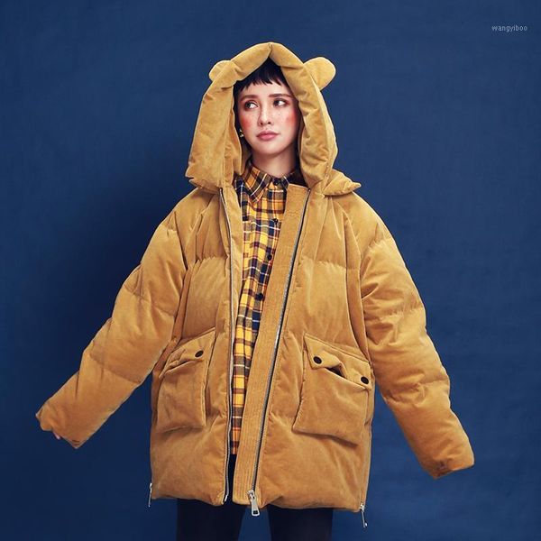 original design 2017 new arrival corduroy winter coat hooded oversized thick white duck down jacket women1, Black
original design 2017 new arrival corduroy winter coat hooded oversized thick white duck down jacket women1, Black