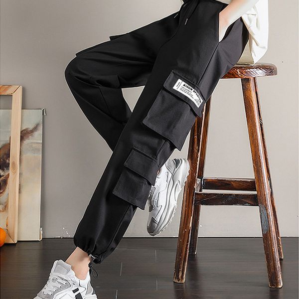 loose women 2021 new cargo ladies high fashion wasit letter printed cord streetwear women's jogging pant sport pants rffr, Black;white
loose women 2021 new cargo ladies high fashion wasit letter printed cord streetwear women's jogging pant sport pants rffr, Black;white