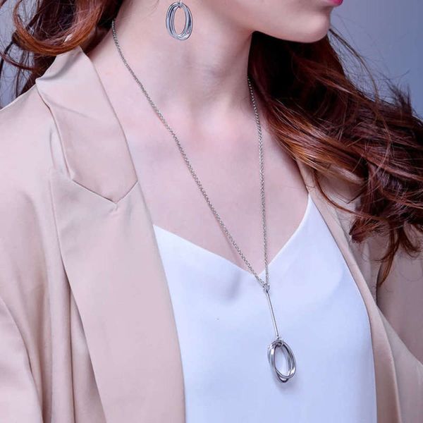street fashion trend light necklace luxury jewelry geometric simplicity does not fade t-shirt necklace accessories clavicle chainothh, Silver
street fashion trend light necklace luxury jewelry geometric simplicity does not fade t-shirt necklace accessories clavicle chainothh, Silver
