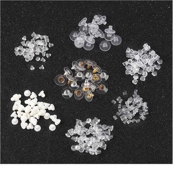 200pcs/lot rubber earring back sile round ear plug blocked caps earrings back sers for diy parts jewelry finding jllkqz, White
200pcs/lot rubber earring back sile round ear plug blocked caps earrings back sers for diy parts jewelry finding jllkqz, White