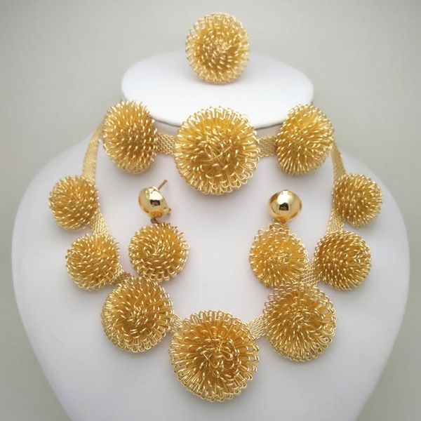kingdom ma dubai wedding bridal jewelry sets african fashion necklace bracelet earrings ring sets for women, Silver
kingdom ma dubai wedding bridal jewelry sets african fashion necklace bracelet earrings ring sets for women, Silver