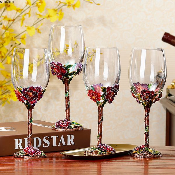 creative vintage enamel crystal goblet home wine glass party cocktail cup wedding gift q1222
creative vintage enamel crystal goblet home wine glass party cocktail cup wedding gift q1222