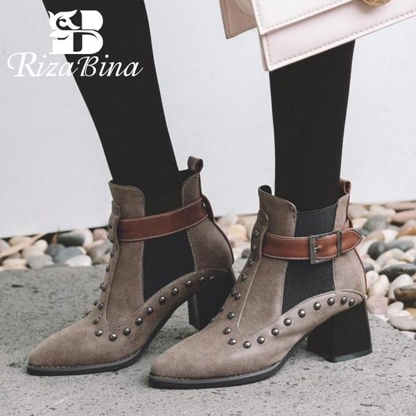 rizabina плюс размер 32-48 женщины ботильоны 2020 новая мода пряжка rivet высокие каблуки зимняя обувь женская обувь офис ретро, Black
rizabina плюс размер 32-48 женщины ботильоны 2020 новая мода пряжка rivet высокие каблуки зимняя обувь женская обувь офис ретро, Black