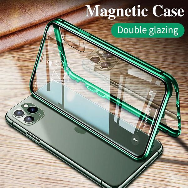 360 magnetic adsorption metal case for iphone 12 11 pro max 12 mini double-sided glass case for iphone 11 12 sqcgxy
360 magnetic adsorption metal case for iphone 12 11 pro max 12 mini double-sided glass case for iphone 11 12 sqcgxy