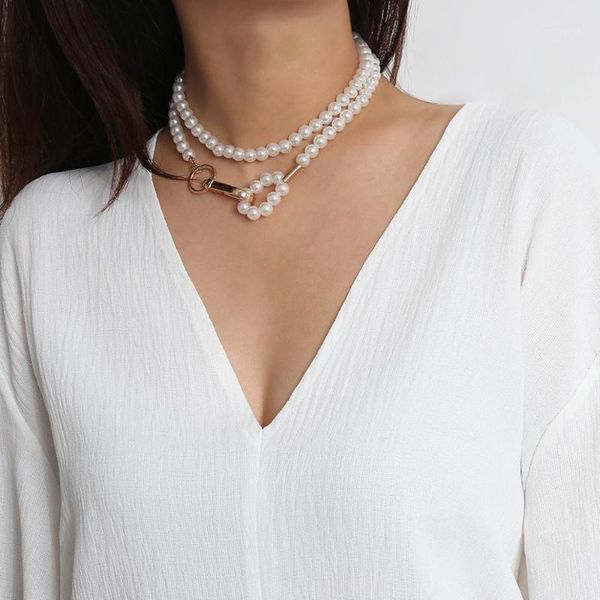 chokers imitation round white pearl choker necklace baroque jewelry for women geometric collar necklaces1, Golden;silver
chokers imitation round white pearl choker necklace baroque jewelry for women geometric collar necklaces1, Golden;silver