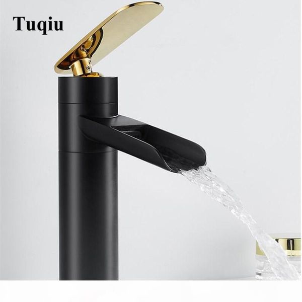 black gold bathroom faucet brass basin mixer waterfall bathroom single lever tap sink basin mixer tap
black gold bathroom faucet brass basin mixer waterfall bathroom single lever tap sink basin mixer tap