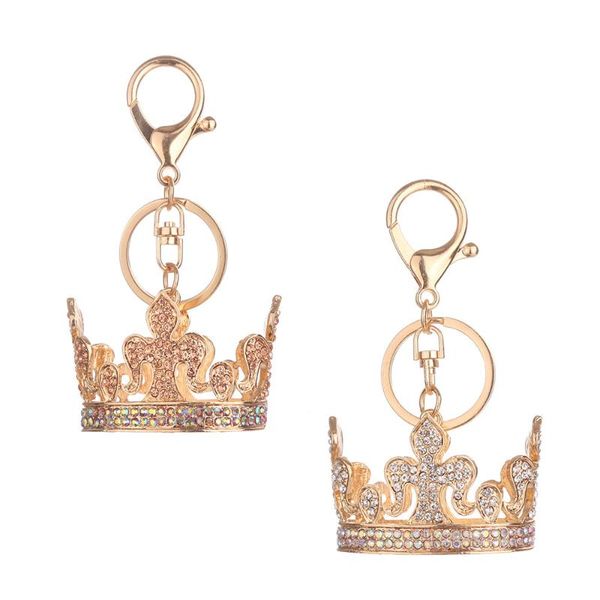 fashion jewelry keychain crown set metal keychain lady fashion bag creative pendant gift batch, Silver
fashion jewelry keychain crown set metal keychain lady fashion bag creative pendant gift batch, Silver