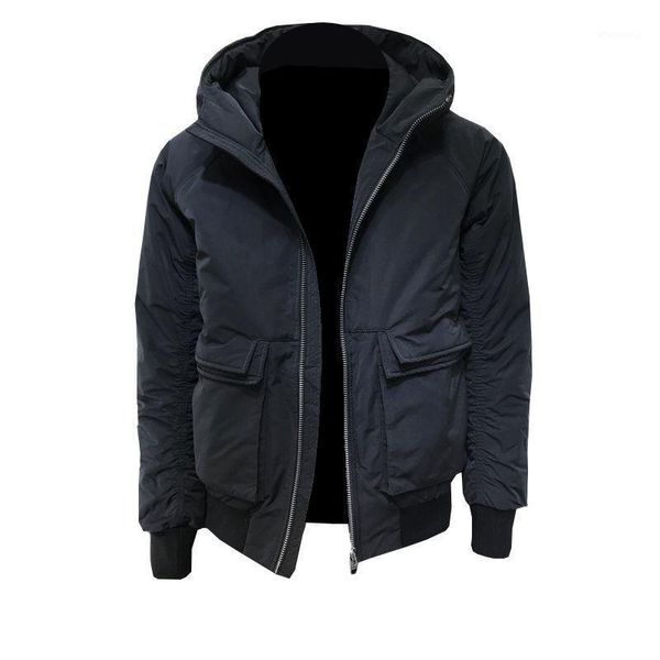 autumn and winter new men's cotton padded clothes short hooded korean slim fitting bread clothes high end thickened jacket jacke1, Black
autumn and winter new men's cotton padded clothes short hooded korean slim fitting bread clothes high end thickened jacket jacke1, Black