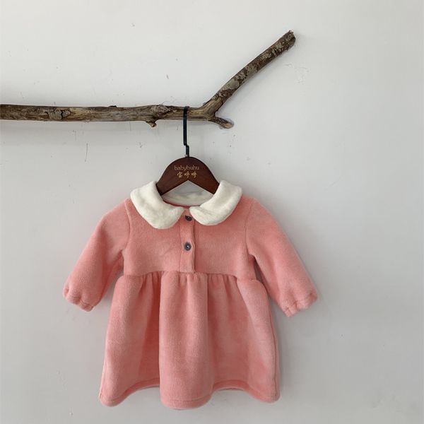 2020 style autumn and winter girl's dress 0-3-5 years old female baby plush skirt princess skirt kids clothing, Red;yellow
2020 style autumn and winter girl's dress 0-3-5 years old female baby plush skirt princess skirt kids clothing, Red;yellow