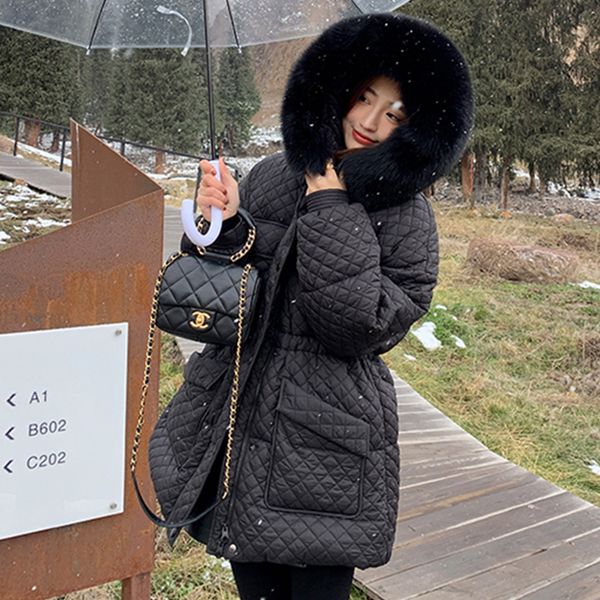 2021 New Big Winter Fur Collar with Short Hood Female 90% White Down Jacket Thick Parkes Warm Snow Outwear UFV1, Black
2021 New Big Winter Fur Collar with Short Hood Female 90% White Down Jacket Thick Parkes Warm Snow Outwear UFV1, Black