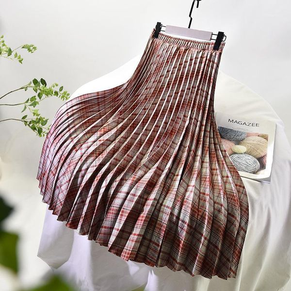 aonibeier a line skirt autumn winter plaid skirt women casual long skirts female pleated ladies high waist midi1, Black
aonibeier a line skirt autumn winter plaid skirt women casual long skirts female pleated ladies high waist midi1, Black