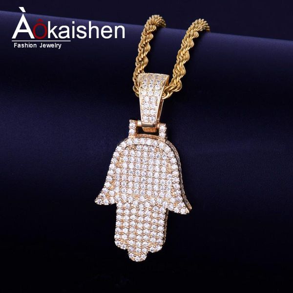 chains fatima hand pendant necklace chain steel cuban gold color cubic zircon men's hip hop jewelry for gift, Silver
chains fatima hand pendant necklace chain steel cuban gold color cubic zircon men's hip hop jewelry for gift, Silver