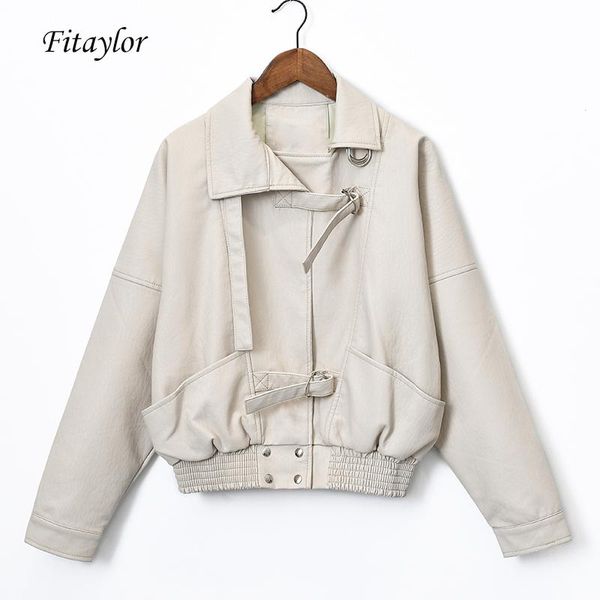 women's leather & faux fitaylor spring women vintage punk jacket batwing sleeve slim pu bf jackets short basic bomber coats, Black
women's leather & faux fitaylor spring women vintage punk jacket batwing sleeve slim pu bf jackets short basic bomber coats, Black