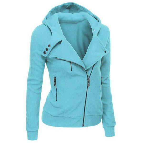 women's jackets women long sleeve autumn hoodies sweatshirt jacket side zipper coats outwear hooded coat, Black;brown
women's jackets women long sleeve autumn hoodies sweatshirt jacket side zipper coats outwear hooded coat, Black;brown