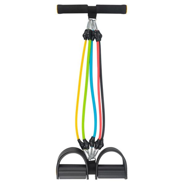 tpe 5 tube elastic pull rope workout exercise high stretchy adjustable portable home gym training resistance band foot pedal
tpe 5 tube elastic pull rope workout exercise high stretchy adjustable portable home gym training resistance band foot pedal