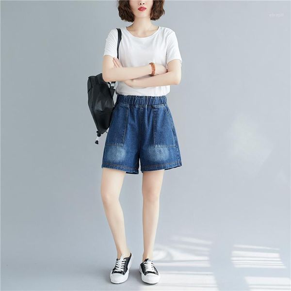 denim pants women summer jeans new high-waist solid color elastic waist female trousers loose plus size women wide leg pants1, Blue
denim pants women summer jeans new high-waist solid color elastic waist female trousers loose plus size women wide leg pants1, Blue