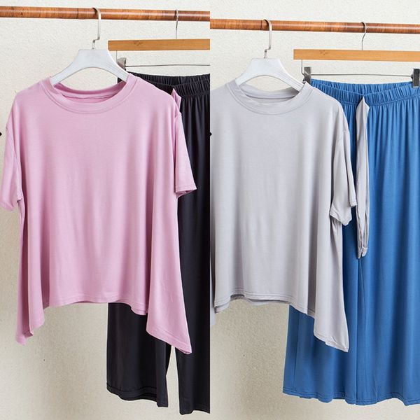 internet celebrity contrast color home clothes two-piece fashion pajamas casual suit women's summer thin skin-friendly comfortable modi, Gray
internet celebrity contrast color home clothes two-piece fashion pajamas casual suit women's summer thin skin-friendly comfortable modi, Gray