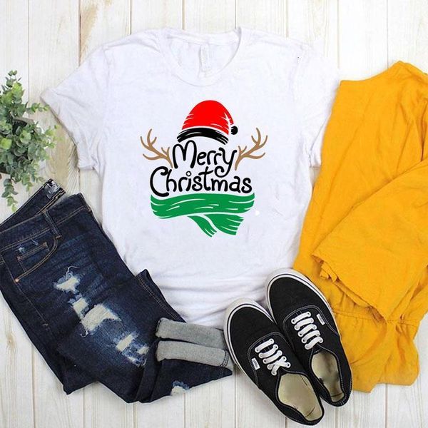 women lady t shirt christmas deer santa printed tshirt ladies short sleeve tee shirt women female clothes graphic t-shirt, White
women lady t shirt christmas deer santa printed tshirt ladies short sleeve tee shirt women female clothes graphic t-shirt, White