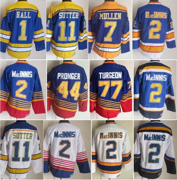 men vintage ice hockey retro 1 glenn hall jersey 7 joe mullen 11 brian sutter 44 chris pronger 77 pierre turgeon 2 al macinnis stitched home, Black;red
men vintage ice hockey retro 1 glenn hall jersey 7 joe mullen 11 brian sutter 44 chris pronger 77 pierre turgeon 2 al macinnis stitched home, Black;red